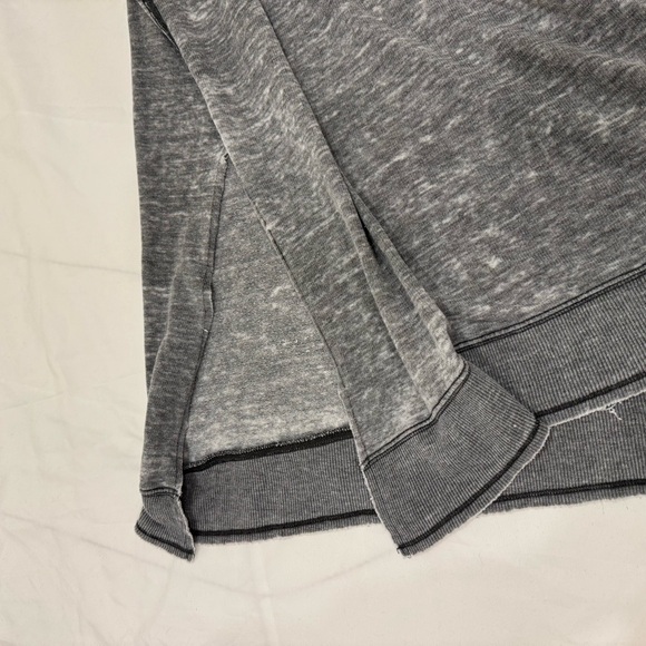 Free People Intimately More Chill Tank Top Grey Acid Wash Embroidered XS - Picture 7 of 10